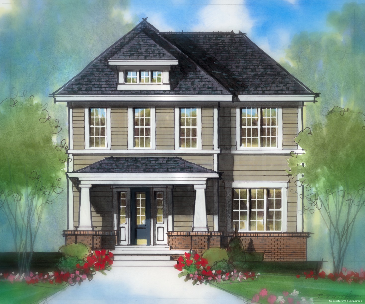 2D Classic Rendering Colonial