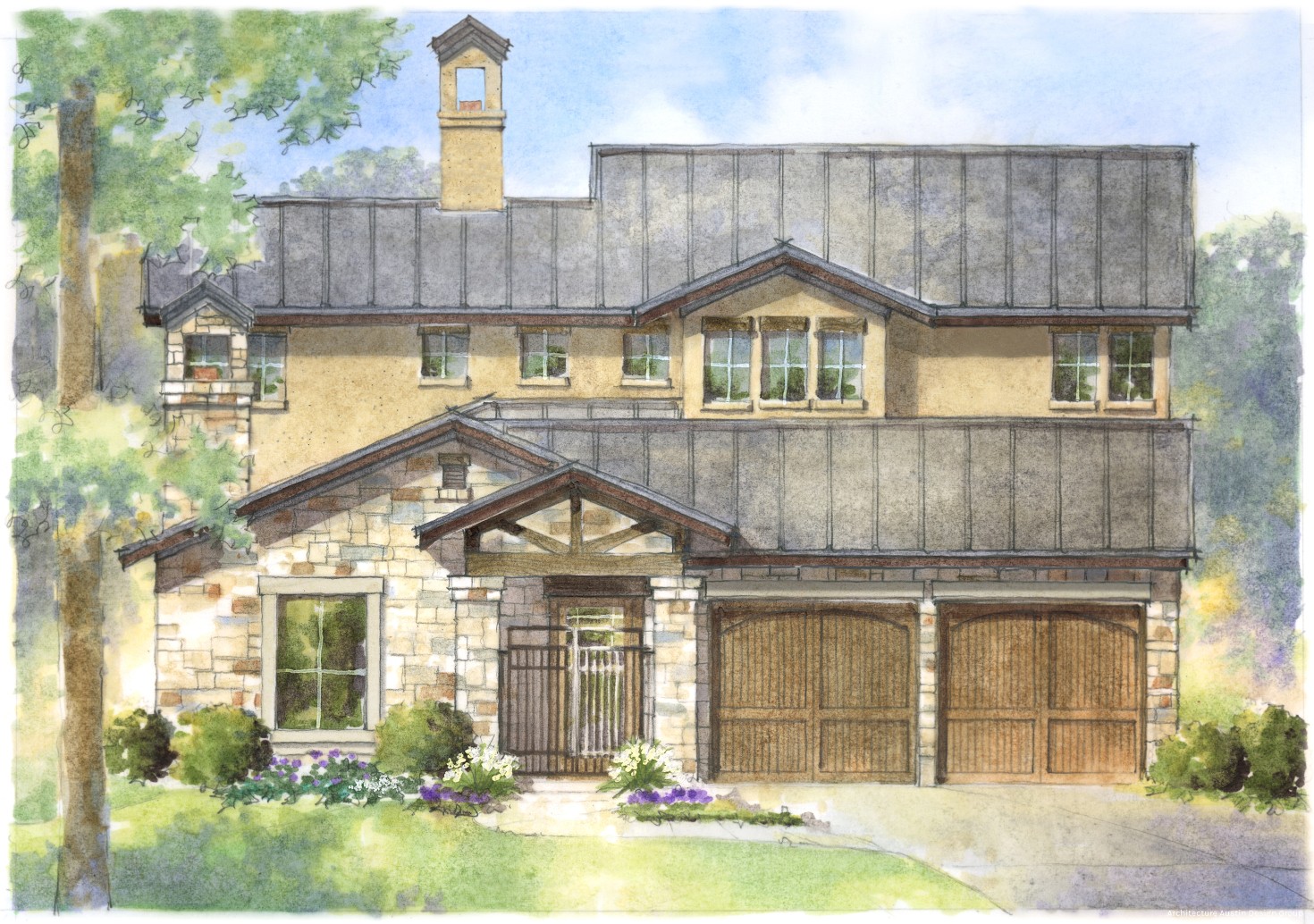 Texas Cottage Rendering 2