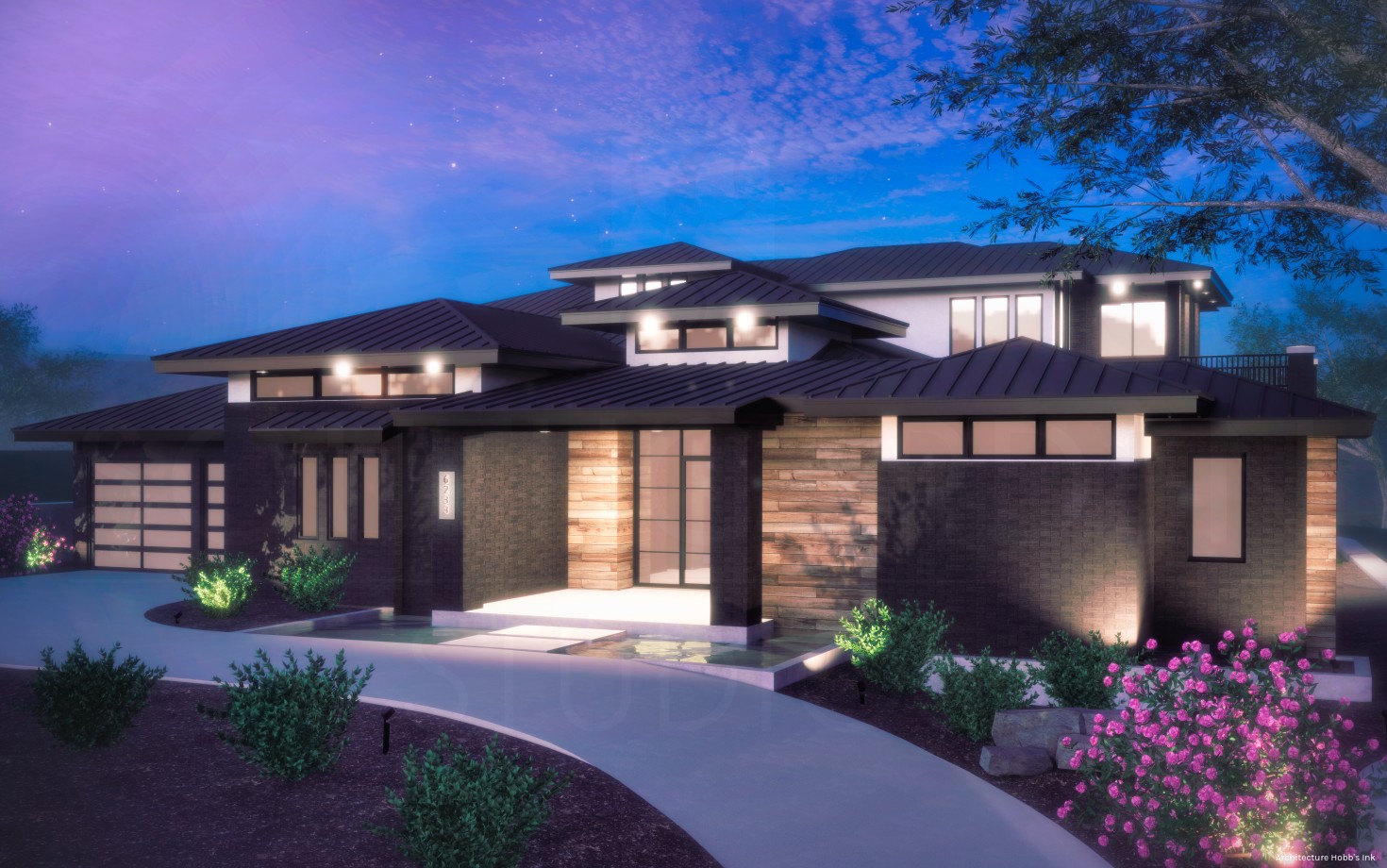 Dramatic Home Rendering