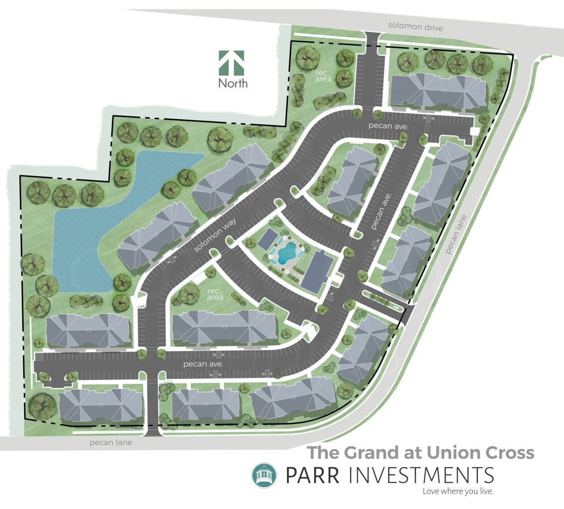 Grand at Union Cross Site Plan