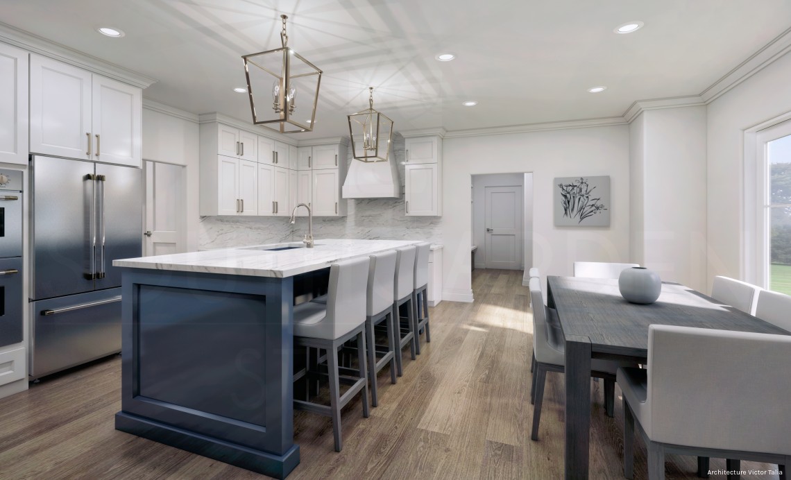 Birmingham Kitchen Rendering