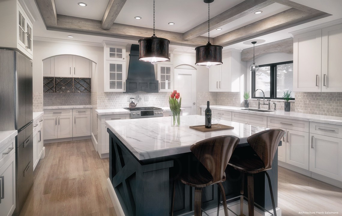 Classic Kitchen Rendering