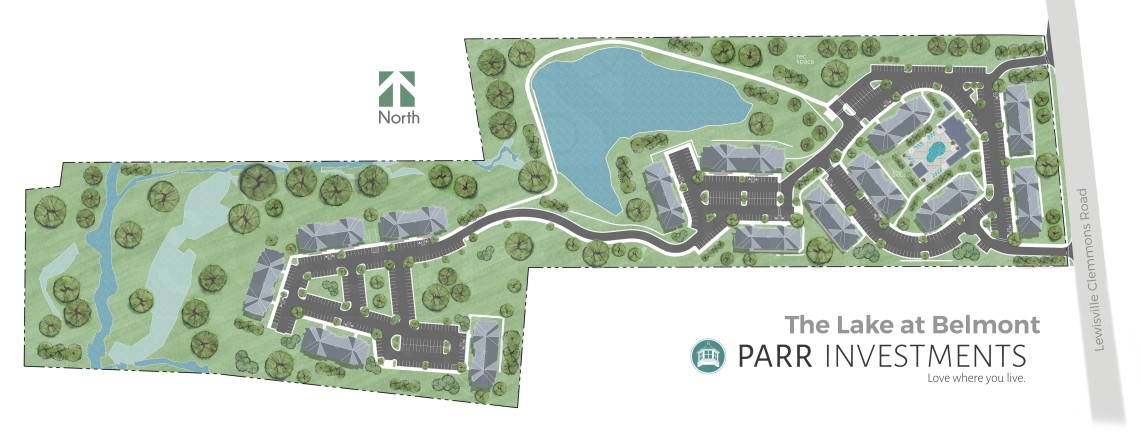 Lake at Belmont Site Plan